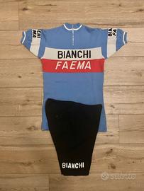 Maglia Bianchi Faema con pantaloncini