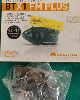 BTX1 FM Plus intercom hifi doppio  