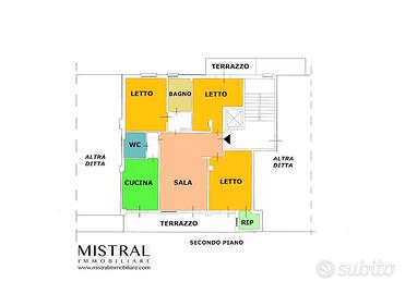 Sassari via Gramsci ampio appartamento con box