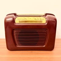 RADIO A VALVOLE WATT PICCOLO SPORT BACHELITE RARA