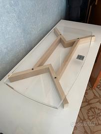 Piano rialzo in plexiglass