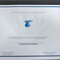 Parastinco indossato e autografo da Andrea Pirlo