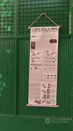 Tavola didattica pipa radica schiuma collezionismo