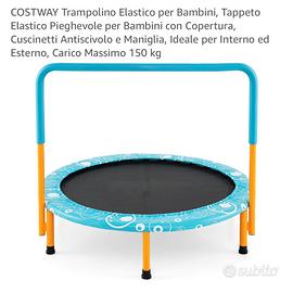Trampolino elastico per bambini