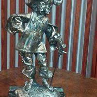 Rara statuina in argento 925 Athos