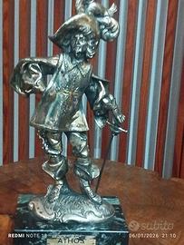 Rara statuina in argento 925 Athos