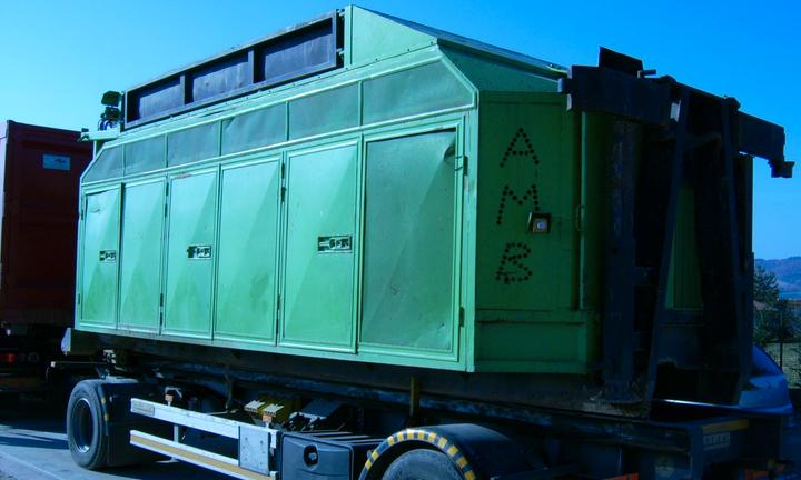 Trituratore per legno plastica ingombranti amb