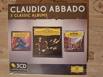 CD Claudio Abbado: 3 classic albums (mai aperto)