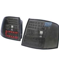 FANALI A LED AUDI A6 4B AVANT 97-04 FONDO CROMATO 