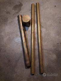 Tondini Barre in Bronzo CuSn8 e Ottone 58
