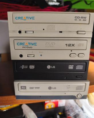 Lettori e masterizzatori cd e dvd per pc