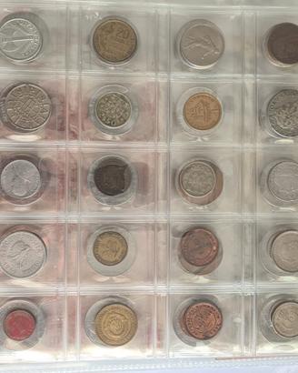 COLLEZIONE MONETE BANCONOTE ITALIANE ESTERE