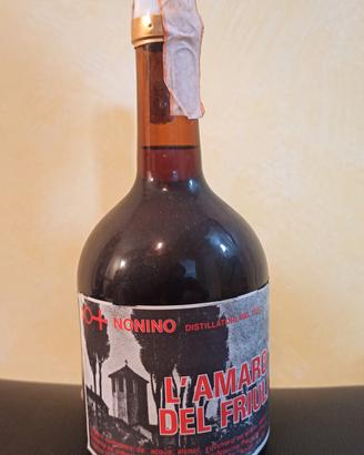Nonino Amaro del Friuli bottiglia liquore vintage