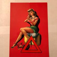 Cartolina pin up Disney