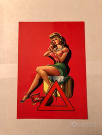 Cartolina pin up Disney