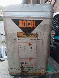 Tanica vintage in lamiera ROCOL