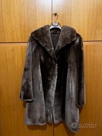 Pelliccia in vera pelle di castoro selvaggio