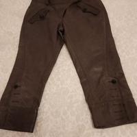 pantaloni in pelle Pinko tg 42/44