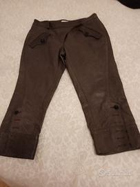 pantaloni in pelle Pinko tg 42/44