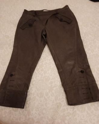 pantaloni in pelle Pinko tg 42/44