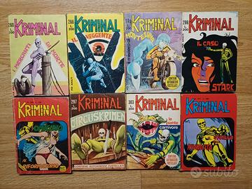 Fumetti Kriminal originali da lire 200