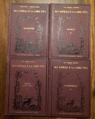 Gli animali e la loro vita - SANSONI 1929-1930