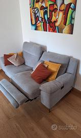 Divano 3 posti POLTRONESOFA' reclinabile elettrico