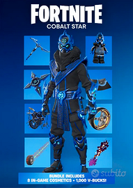 Codice Fortnite Cobalt Star esclusiva bundle ps5