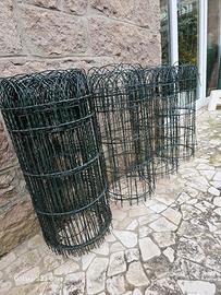 rete plastificata per giardino