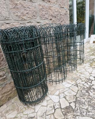 rete plastificata per giardino