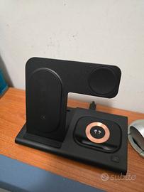 Caricatore wireless 3 in 1 per dispositivi Samsung