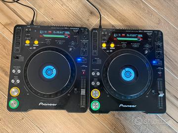 Coppia Pioneer CDJ 1000 MK3