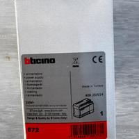 Bticino 672 alimentatore citofonico nuovo