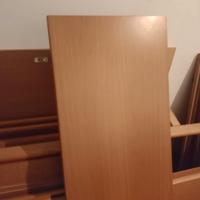 Armadio 6 ante battenti in legno massello 