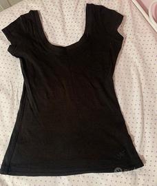 Maglia mezza manica marrone