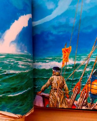Libro pregiato Cristoforo Colombo con illustrazion
