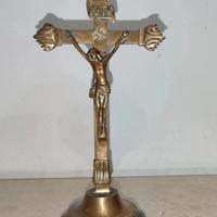 Crocifisso in Bronzo O Ottone, Gesù – Arte Sacra