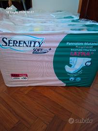 90 pannoloni Serenity  anziani mutanda taglia L