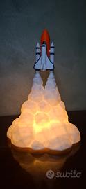 Lampada Led d'arredo - Space Shuttle - Stampata 3D