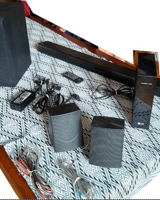 LG SJ4R 4.1 Sound Bar Surround System
