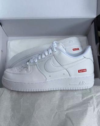 Nike Air Force 1  Supreme White EU 42