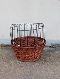 cesta bici porta cane