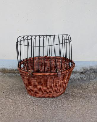cesta bici porta cane