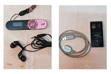 Lettore mp3 sony e samsung  per amatori