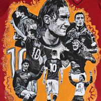 Francesco Totti - A3 stampa artistica