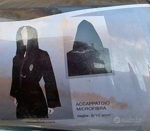 Accappatoio ufficiale Juventus 8/10anni microfibra