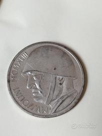 20 Lire Mussolini, Medaglia commemorativa.
