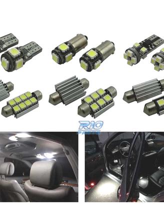 KIT 19 LAMPADE LED INTERNE MERCEDES CLASSE W176 A1