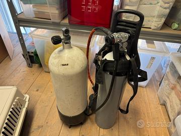 Bombole e altro x immersione