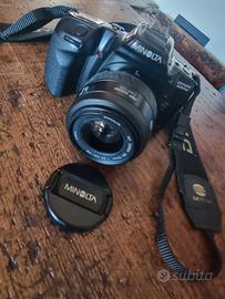 Minolta Dynax 500si + Obiettivo + Accessori Origin